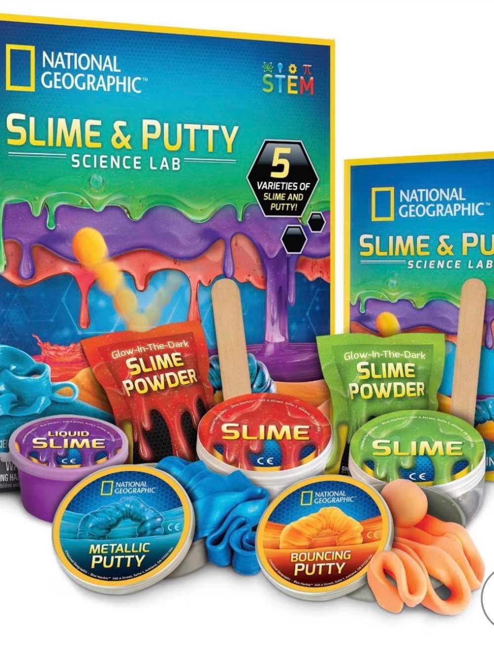 NWT STEM National Geographic - Slime & Putty Science Lab (age 6+)